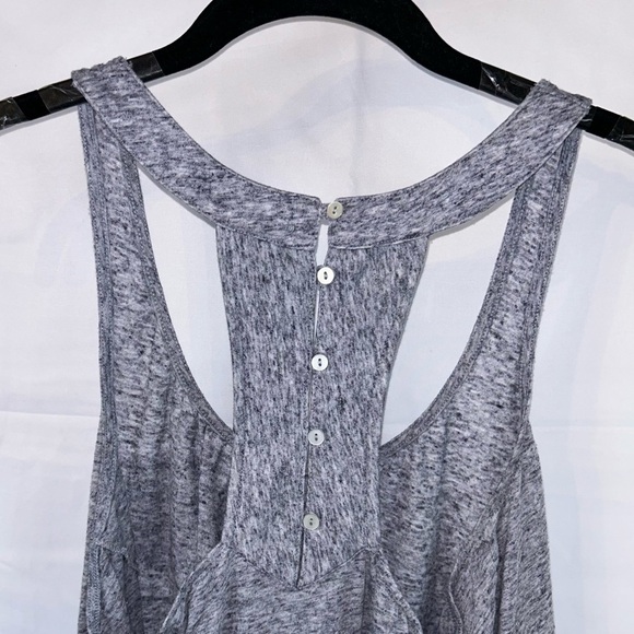 American Eagle Tank Top Racerback Pullover Crewneck Shirt Vertical Back Buttons - Picture 9 of 9